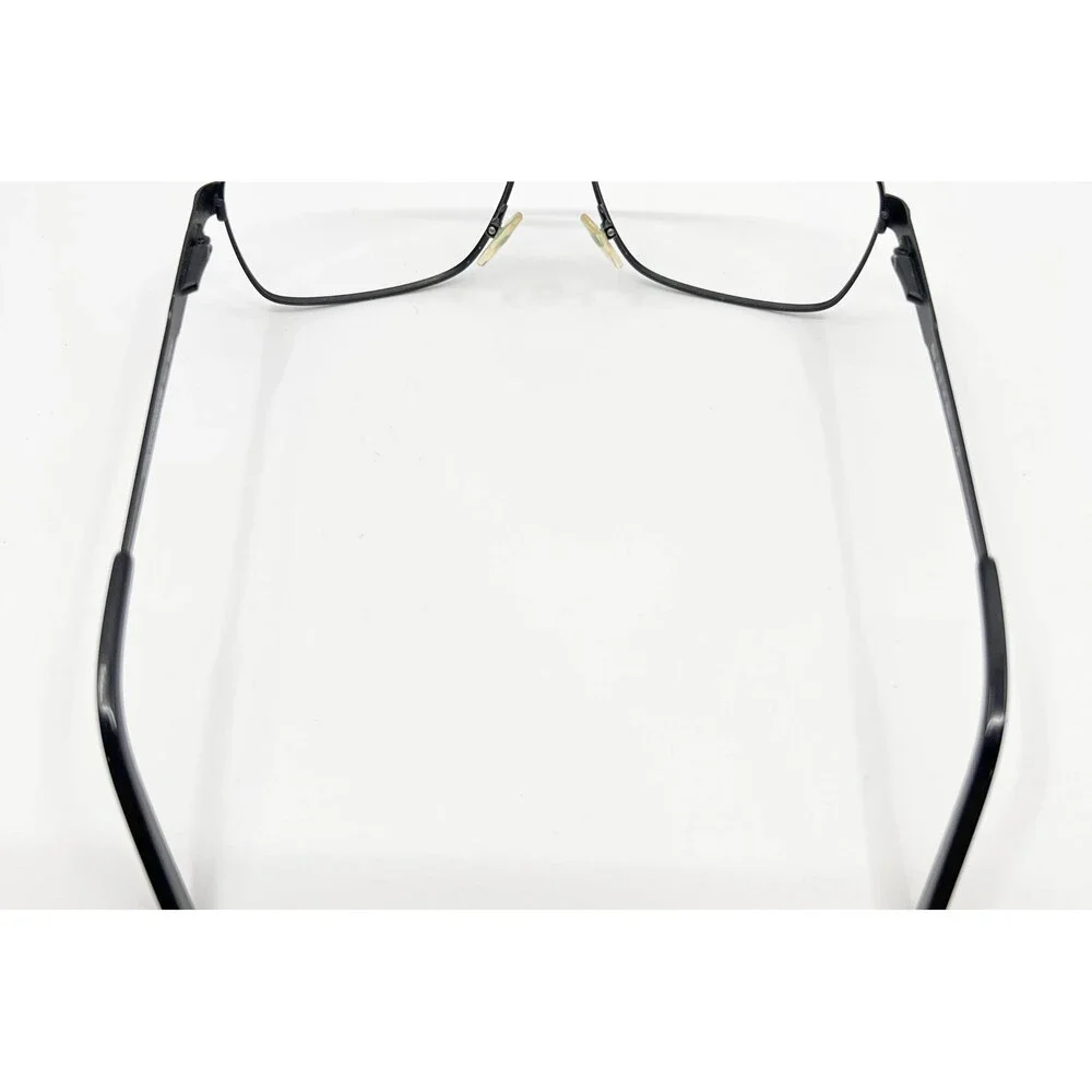Kirkland Signature Eyeglasses Mens Black Shiraz 596187 Metal Aviator 58-16-140